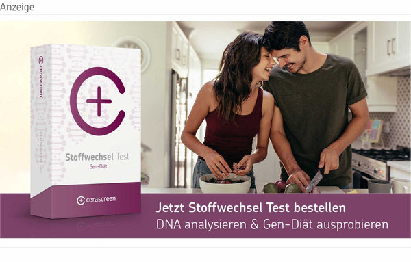 Stoffwechsel Test bestellen und persönliche Gen-Diät entdecken