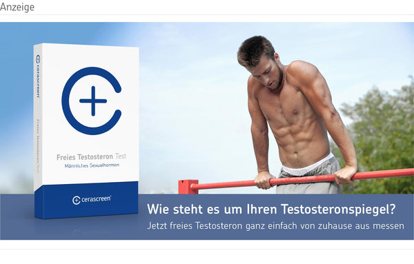 Jetzt entdecken: Freies Testosteron Test