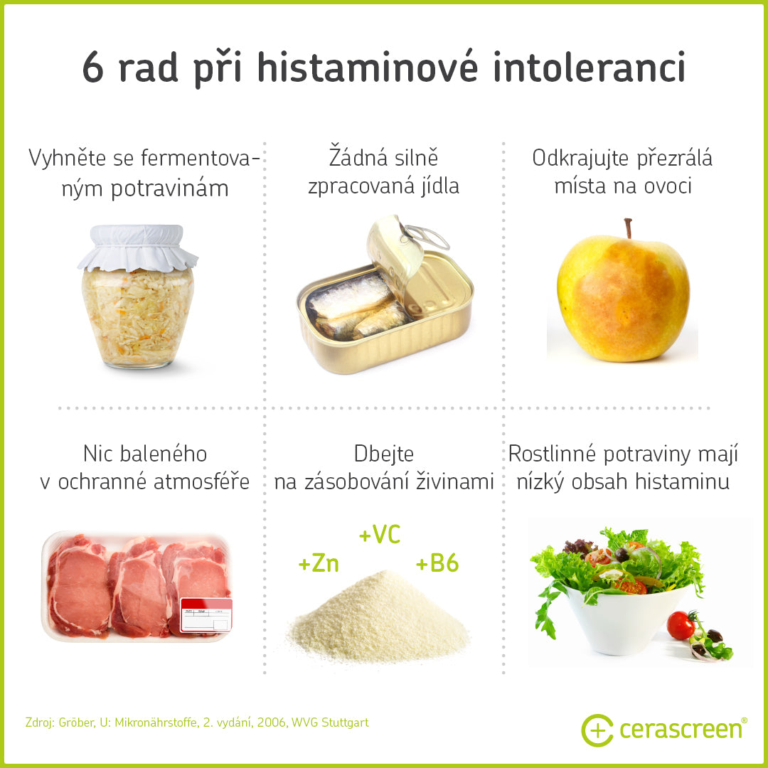 Jak odbourat histamin?