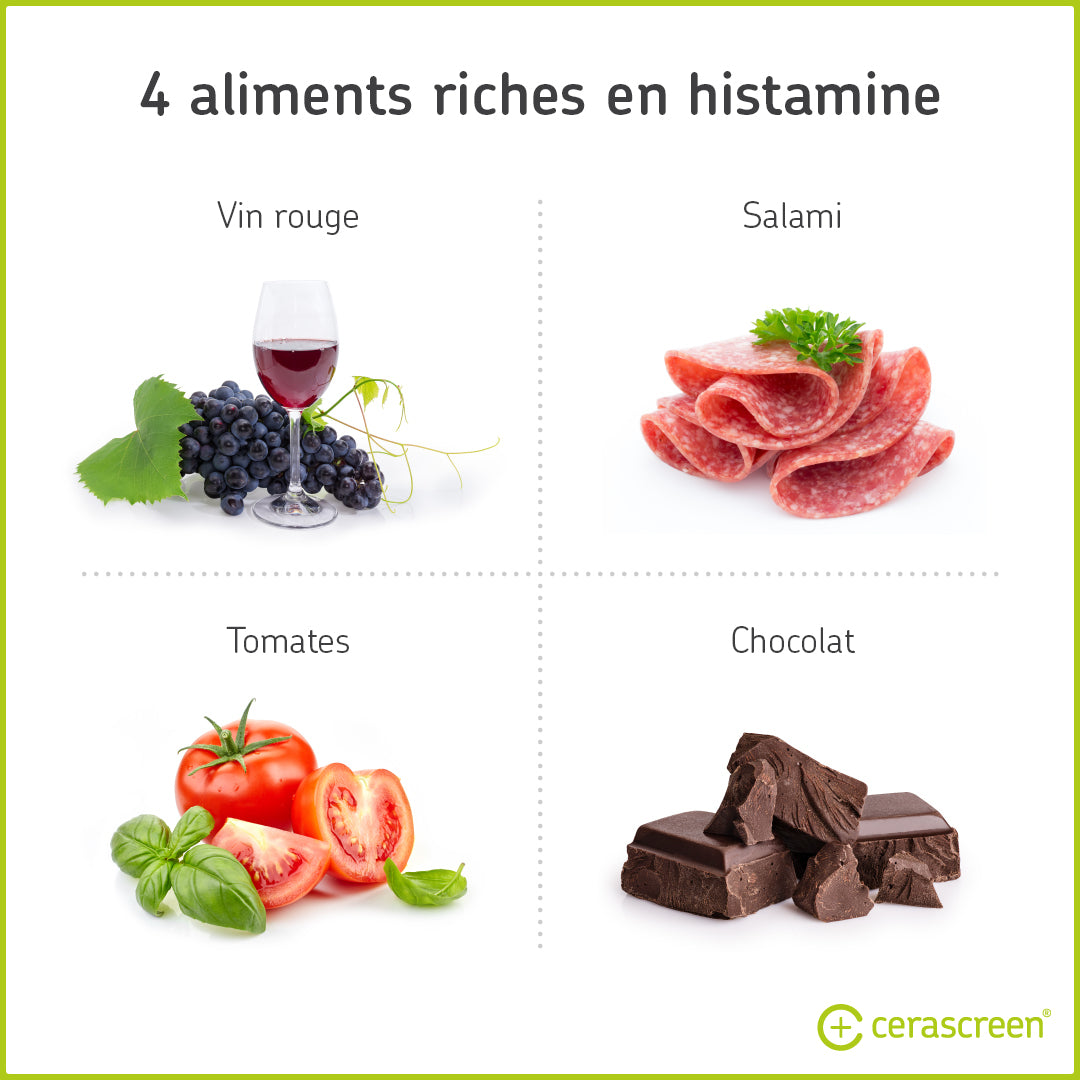 4 aliments riches en histamine
