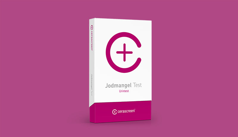 Verpackung des Jod Tests von cerascreen