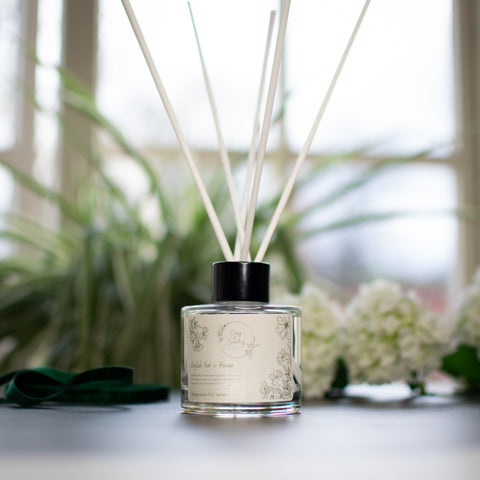 English Pear and Freesia Reed Diffuser from Cosy & Country Available at F&B