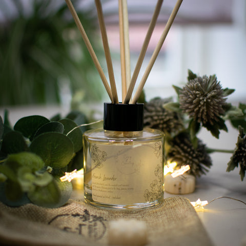 French Lavender Reed Diffuser from Cosy and Country and Available from F&B