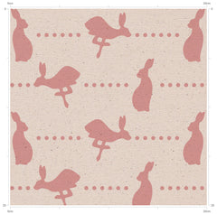 Hare & Dots Print Fabric - Country Inspired Fabric from F&B