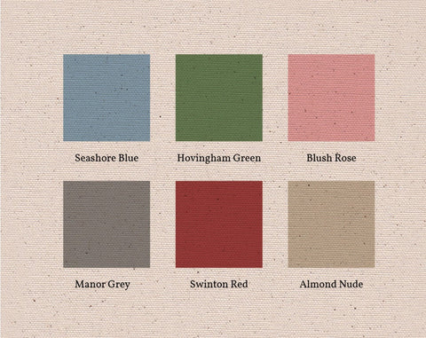 F&B period home colours blue, green, pink, grey, red and nude 