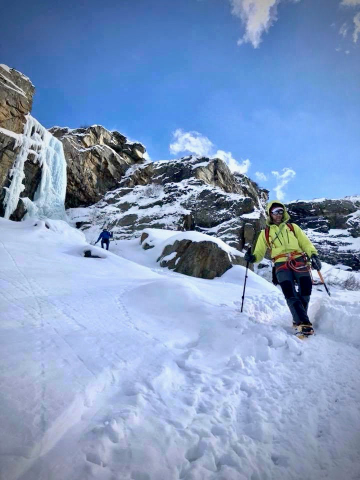 Limitless Equipment | Chamonix Cogne Ice climbing