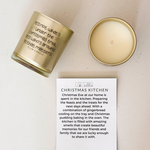 Club Candle of the month Christmas Kitchen