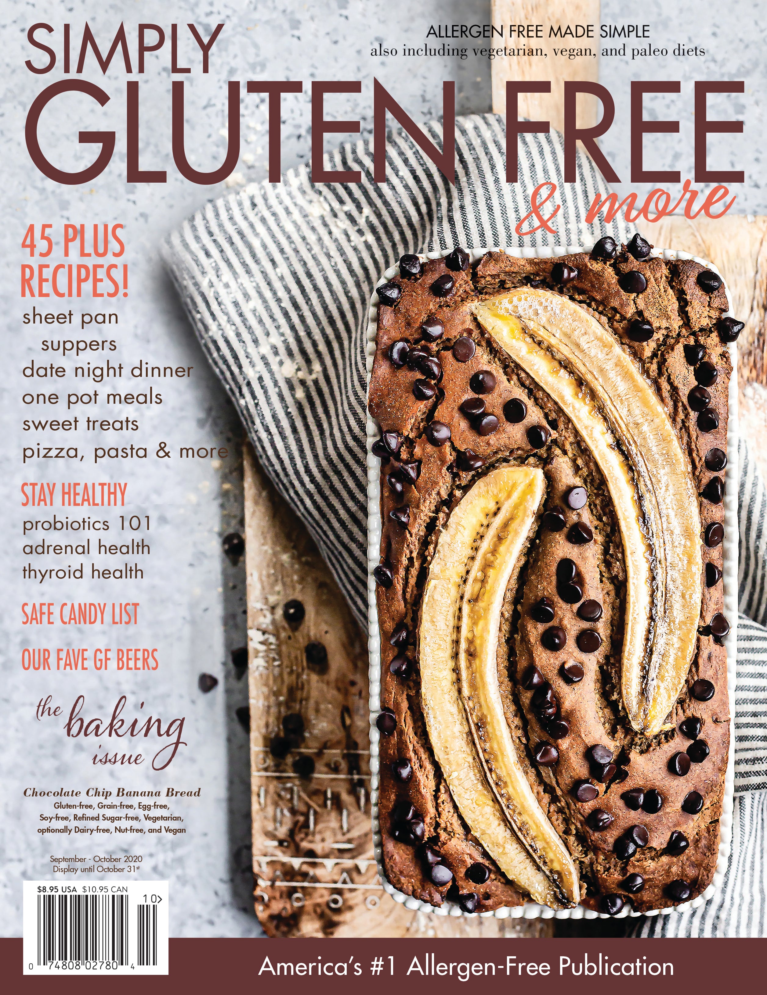 Back Issue: Sept/Oct 2020 - Gluten Free  More product image