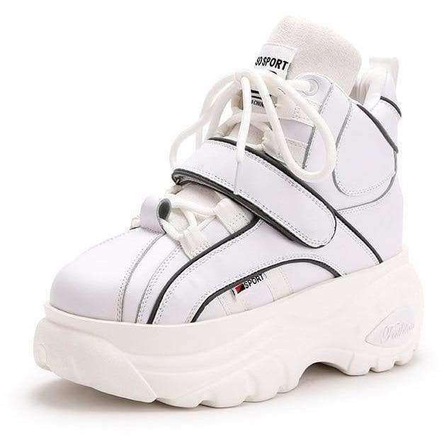 platform chunky trainers