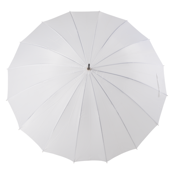 white umbrella parasol