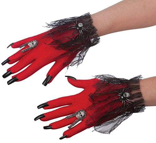 black witch gloves