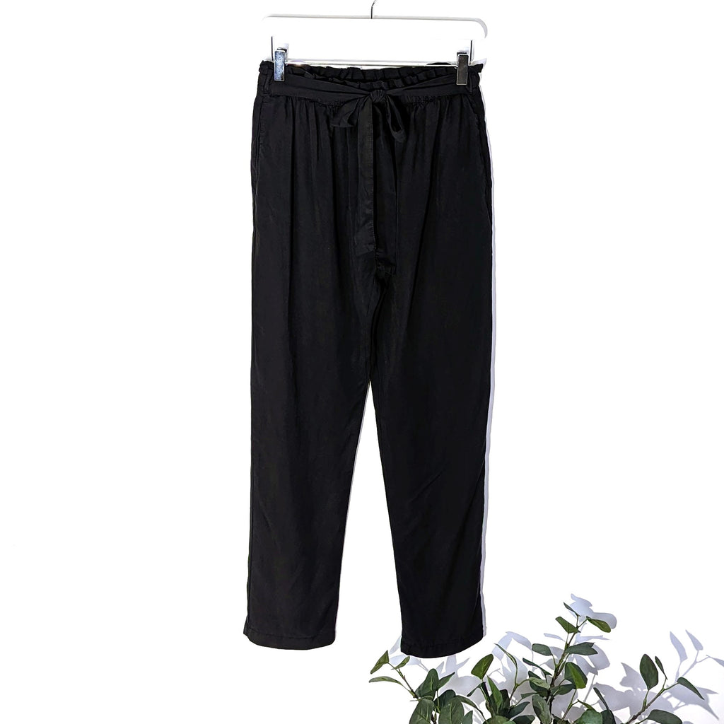 Lyocell elasticated and tie waist trousers – Tempest Designs