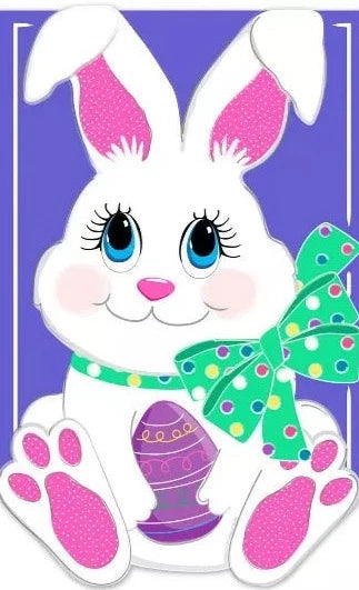 Easter Bunny House Flag
