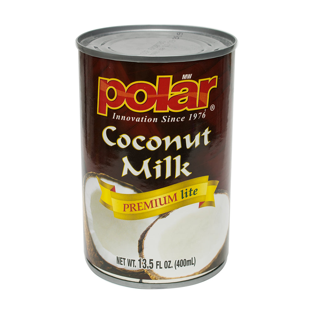 Coconut Milk Premium Lite 13.5 floz (Pack of 6 or 12) - MWPolar