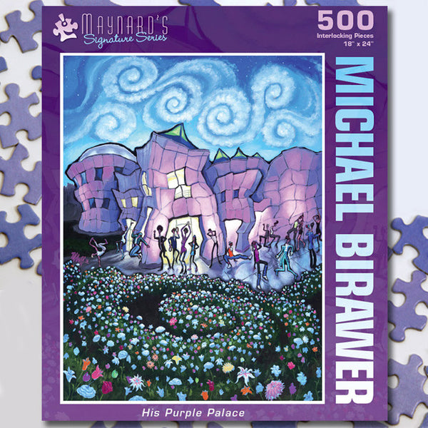 His Purple Palace Jigsaw Puzzle - PuzzleTwist