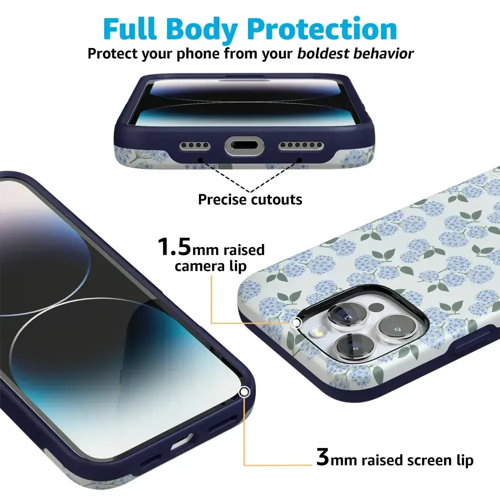 Nantucket Cottage | Blue Hydrangea Case