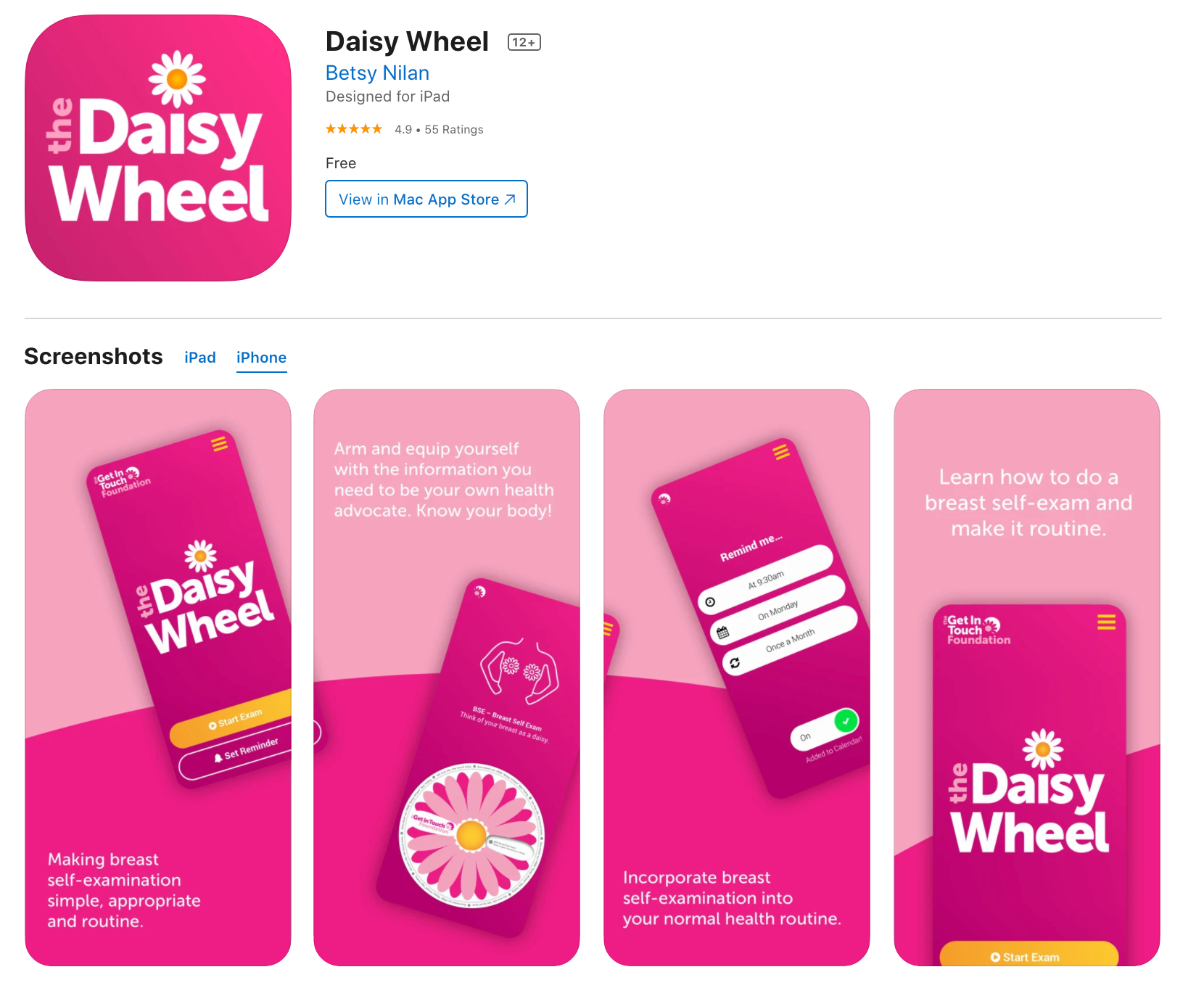 Daisy Wheel App