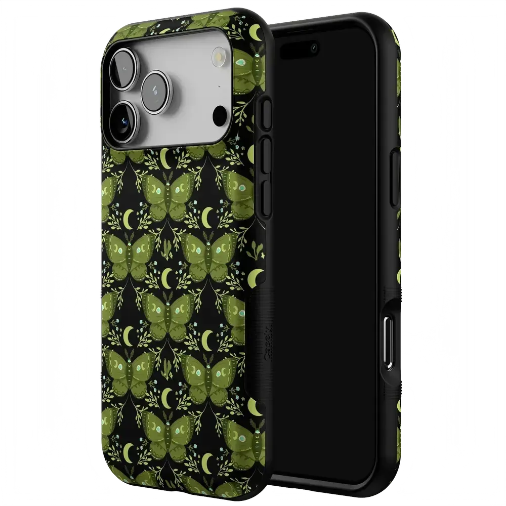 Mystic Moths | Green Twilight Case