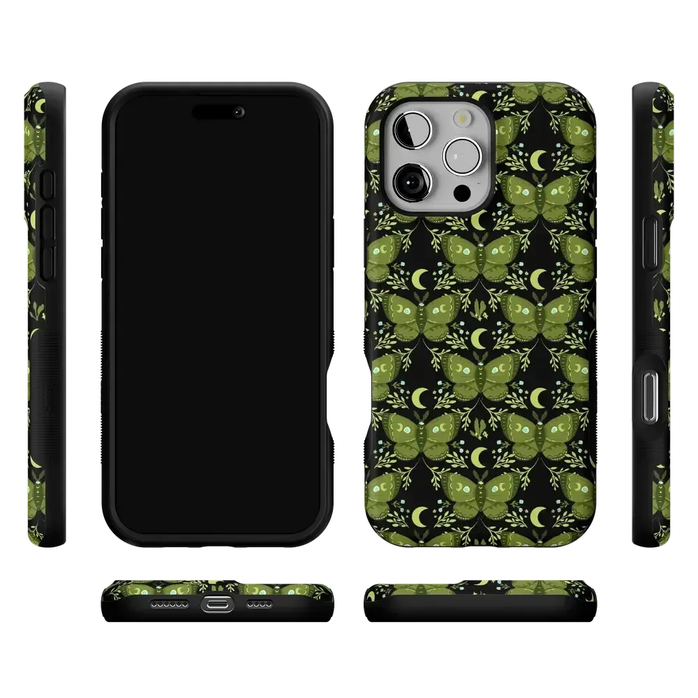 Mystic Moths | Green Twilight Case