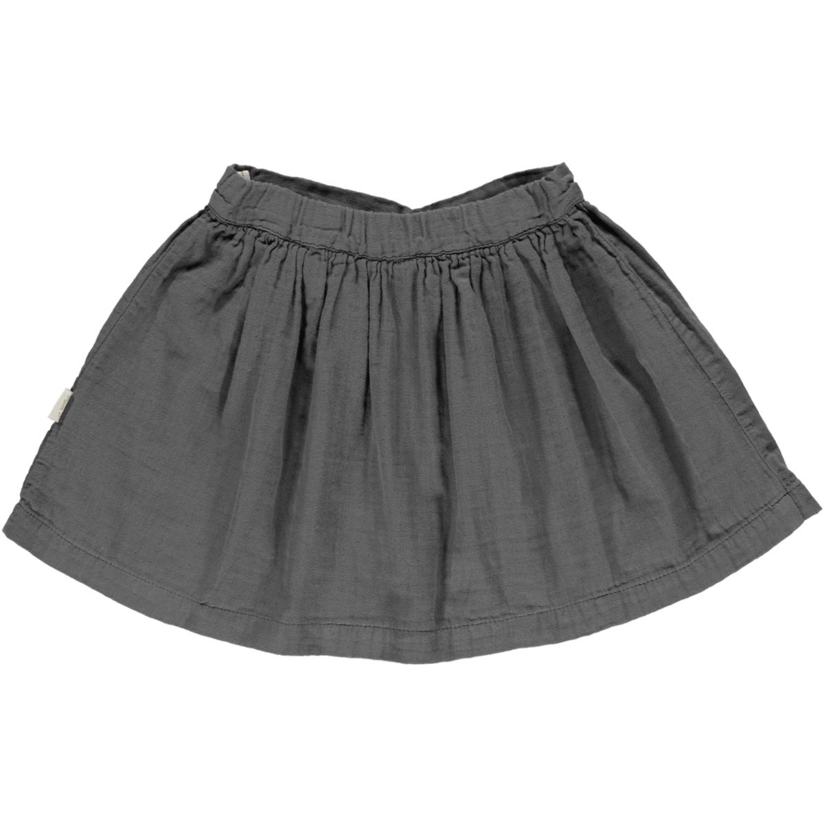 Midi Skirt in Irongate (Organic Cotton) | BubbleChops LLC