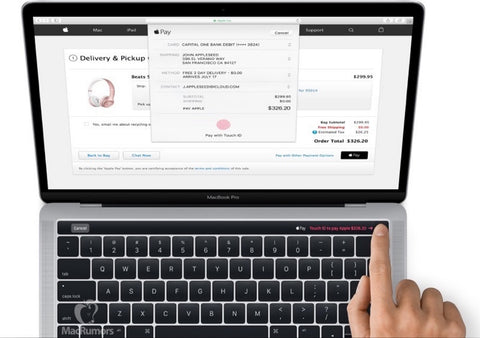 Touch ID of macbook pro 2018