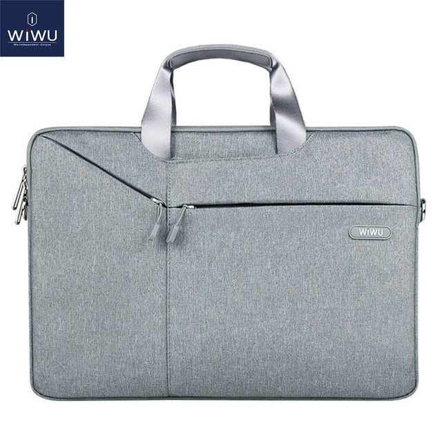 淺藍色材質拼接電腦包 Charles Keith Laptop Bag For Women Laptop Backpack Business Laptop Backpack