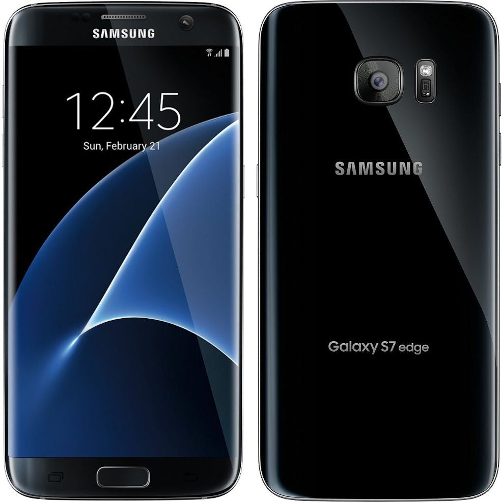Samsung Galaxy S7 Edge - SM-G935 - 32GB - GSM Unlocked Smartphone Line on LCD