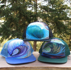 beach trucker hats