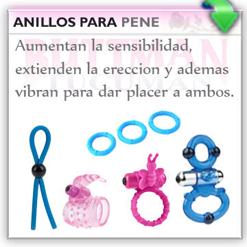 anillos y extensiones para el pene