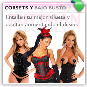 corsets y bajo busto