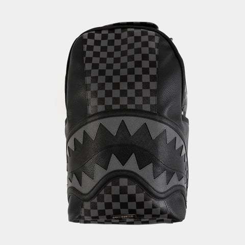 SPRAYGROUND ALL OR NOTHING SHARKS IN PARIS BACKPACK RED SHARKS IN PARI –  BLUE CITY NYC