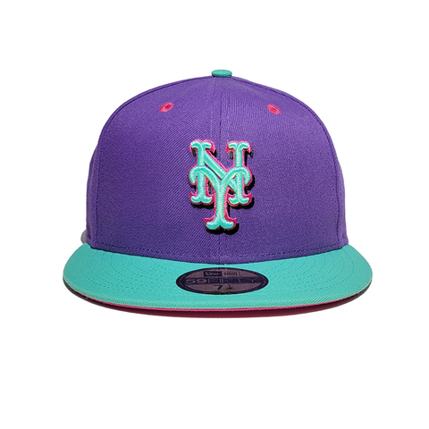 NEW ERA 59FIFTY MLB NEW YORK METS 25TH ANNIVERSARY TWO TONE / EMERALD – FAM