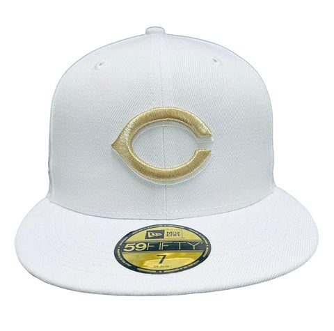 CINCINNATI REDS 1969 BLACK METALLIC GOLD BRIM NEW ERA FITTED HAT – Sports  World 165