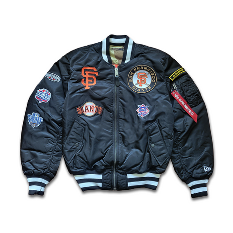 NEW ERA/ ALPHA INDUSTRIES COLLAB - San Francisco Giants 8x World Champ ...