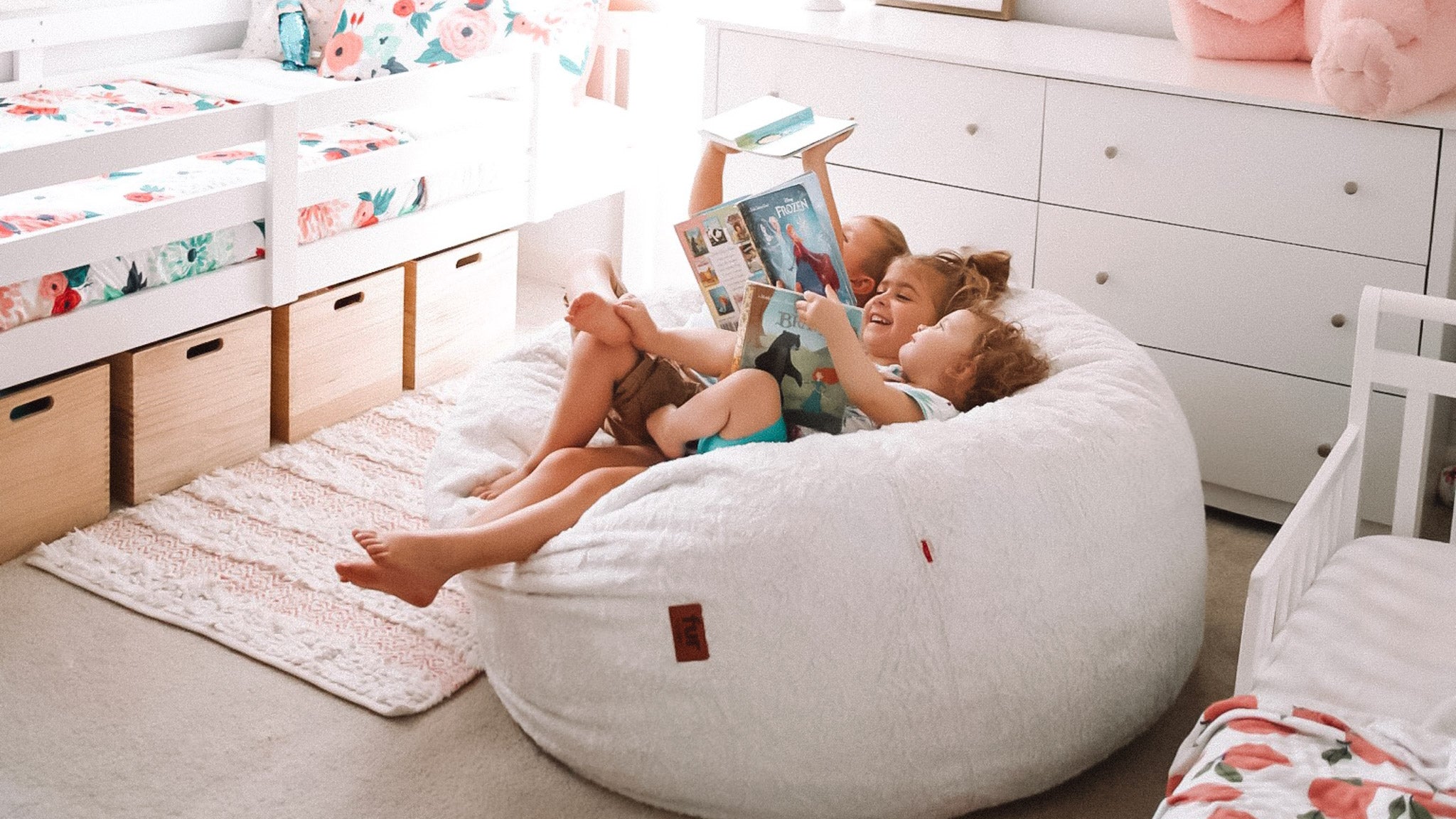 kids bean bag bed