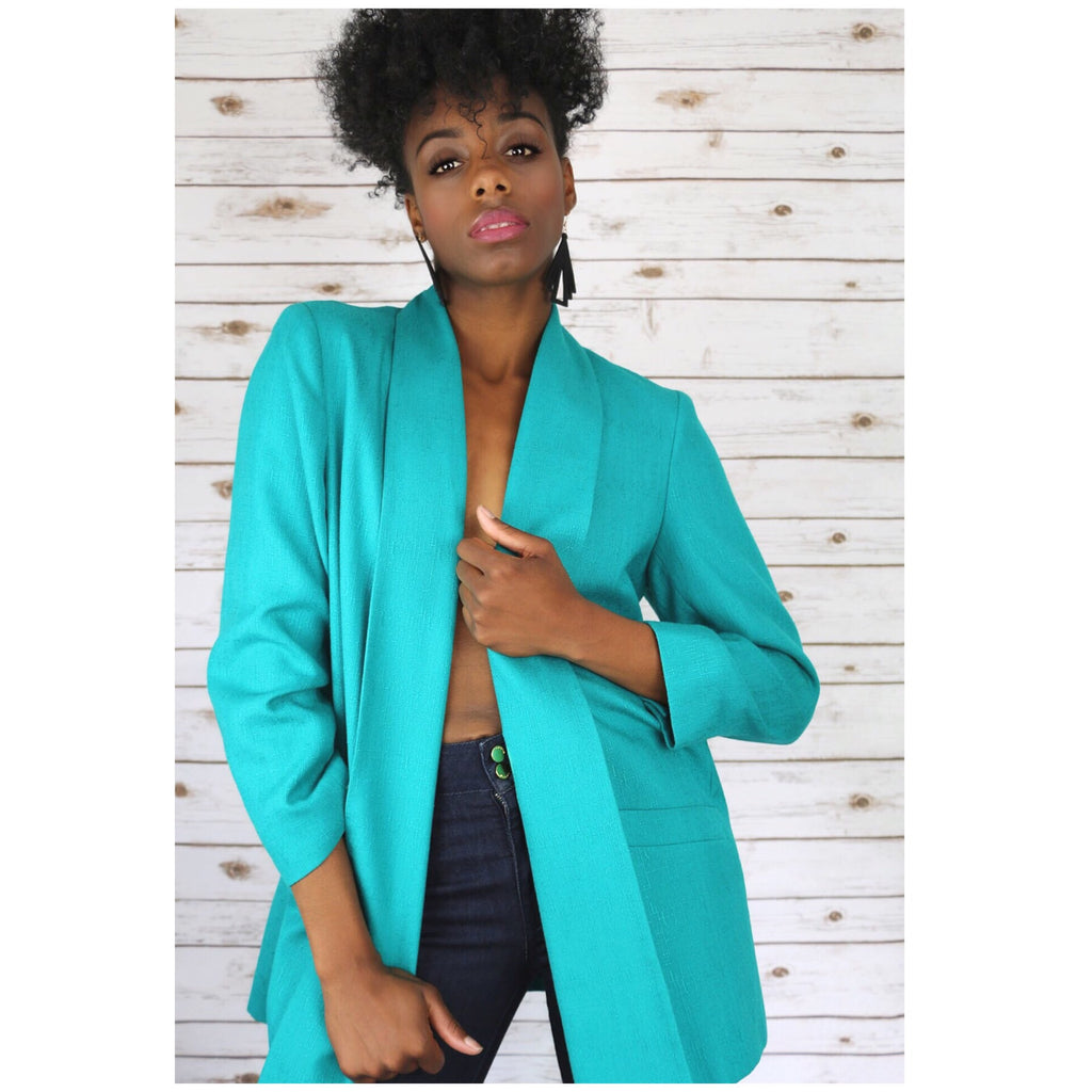 80s style blazer