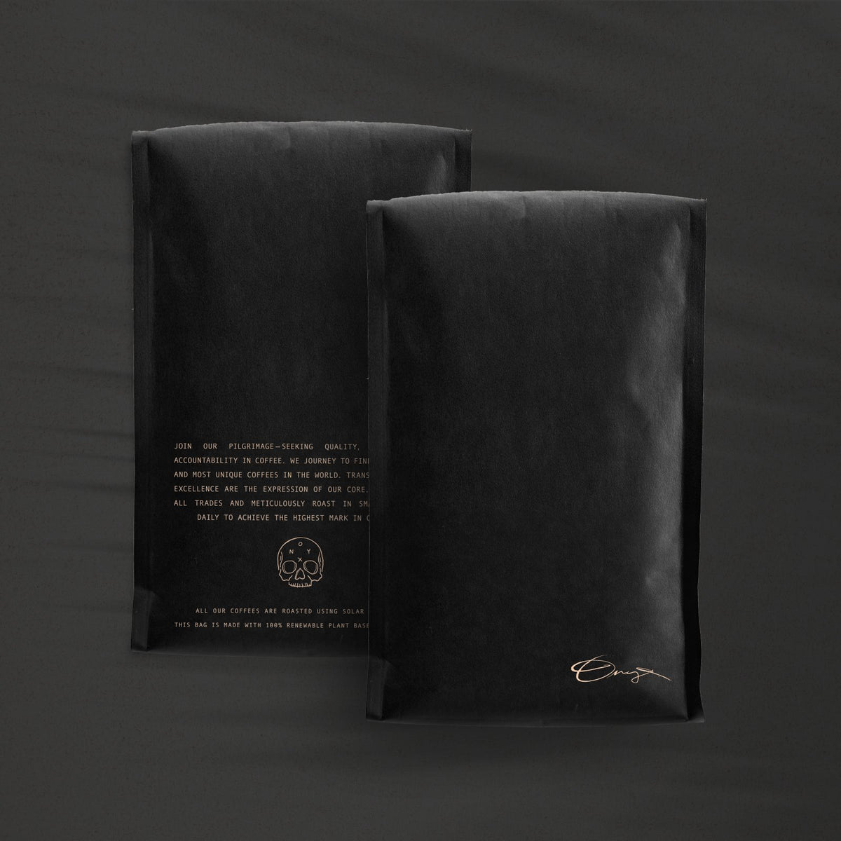 onyx coffee branding