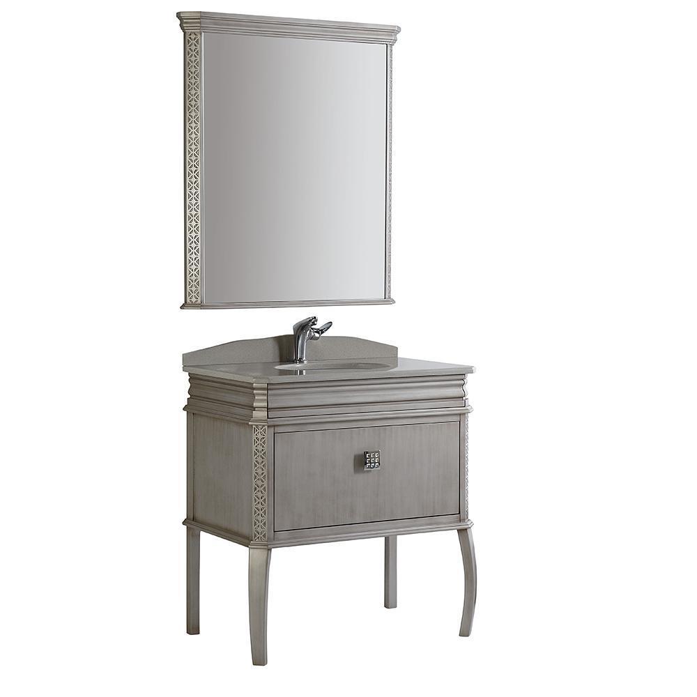 Fresca Platinum London 32 Antique Silver Bathroom Vanity Dream Bathroom Vanities