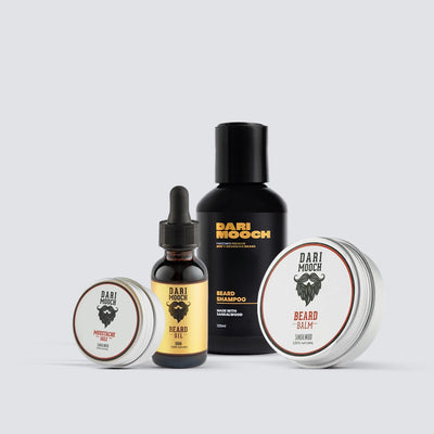 Gold Complete Beard Grooming Kit