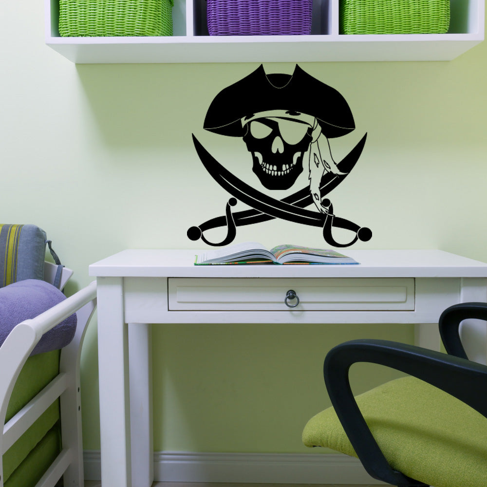 pirate wall decals