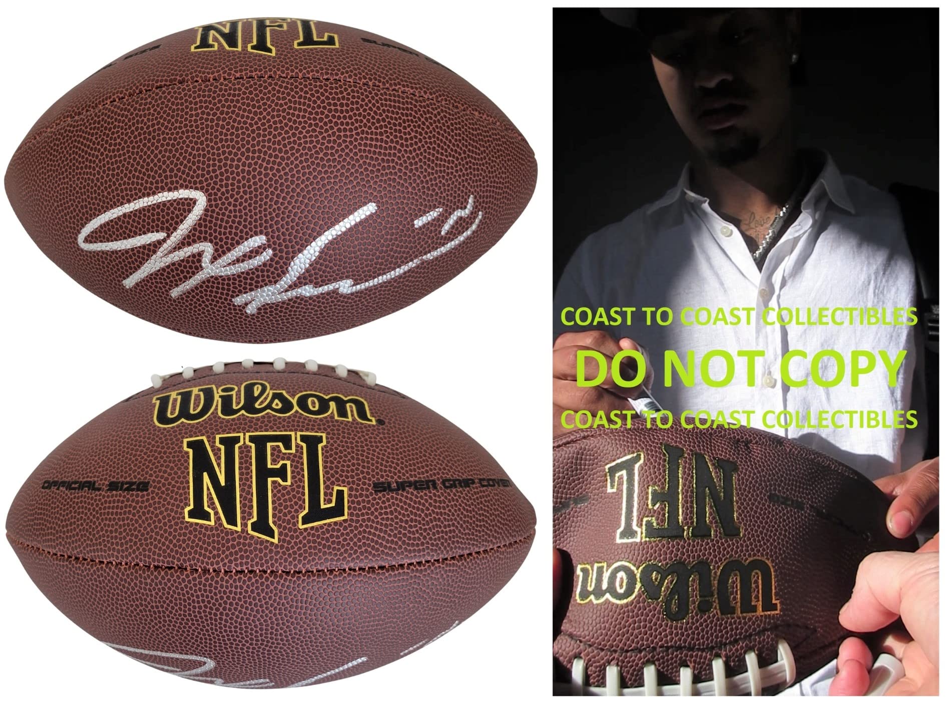 Jaxson Smith Njigba Seattle Seahawks signed NFL football proof COA  autographed - Coast to Coast Collectibles Memorabilia -  #sports_memorabilia# - #entertainment_memorabilia#
