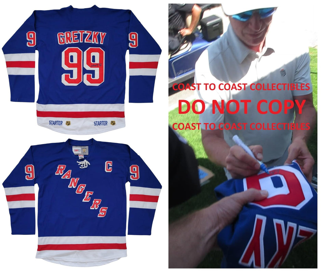 Wayne Gretzky signed Oilers Hockey Jersey exact proof COA autographed at  's Sports Collectibles Store