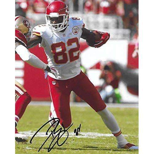 Derrick Thomas Signed Photo - KC 8 x 10 LOA & Graded 10