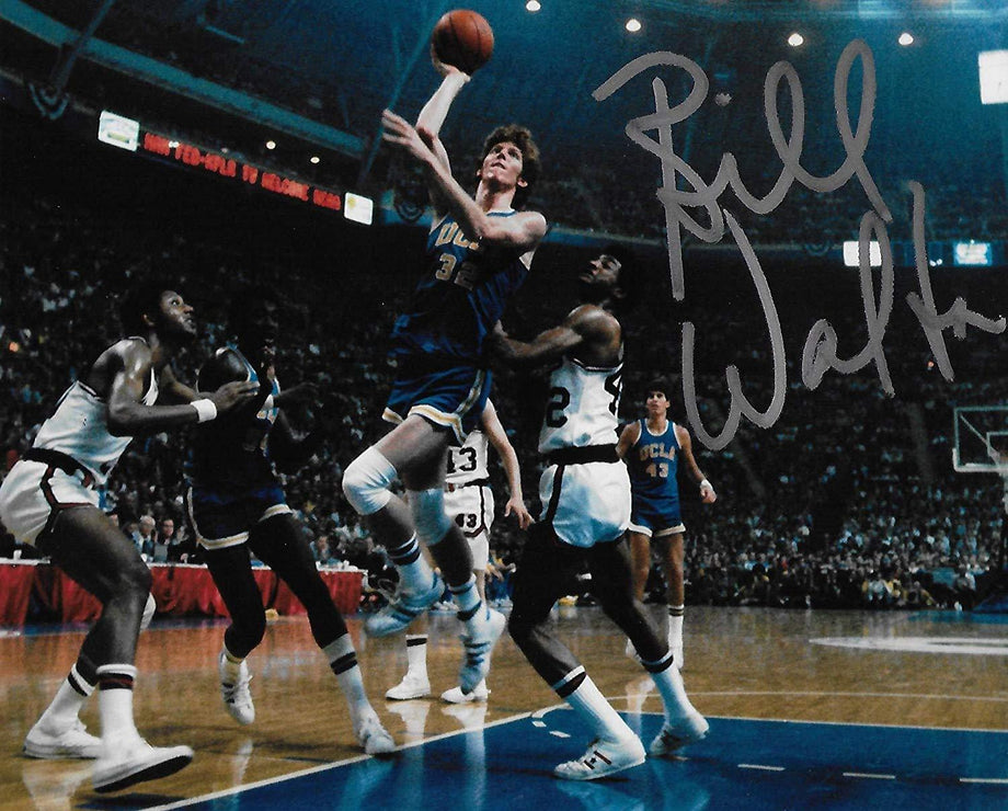  Autographed Bill Walton - San Diego Clippers Photo :  Collectibles & Fine Art