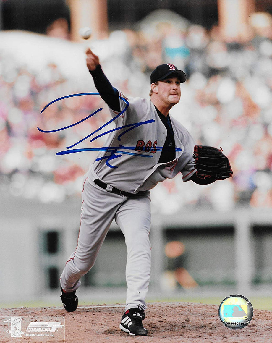 Curt Schilling Signed Diamondbacks 8x10 Photo (PSA COA)