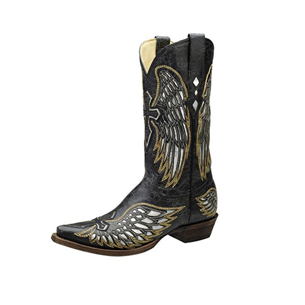 mens cowboy boots with crosses