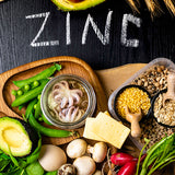 rich sources of Zinc including mushrooms, seafood, and avocados