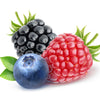 A Blueberry, blackberry, and raspberry.