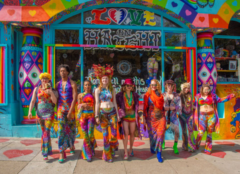 The Best tie dye in the World is the Tiedye from Love on Haight