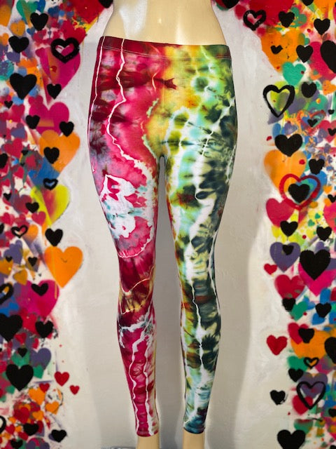 Summer Leggings For Women Lightweight Tie Dye Palestine